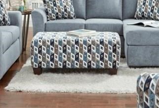 Affordable Furniture 9005 117125865 Contemporary Rectangular Cocktail Ottoman Furniture Fair